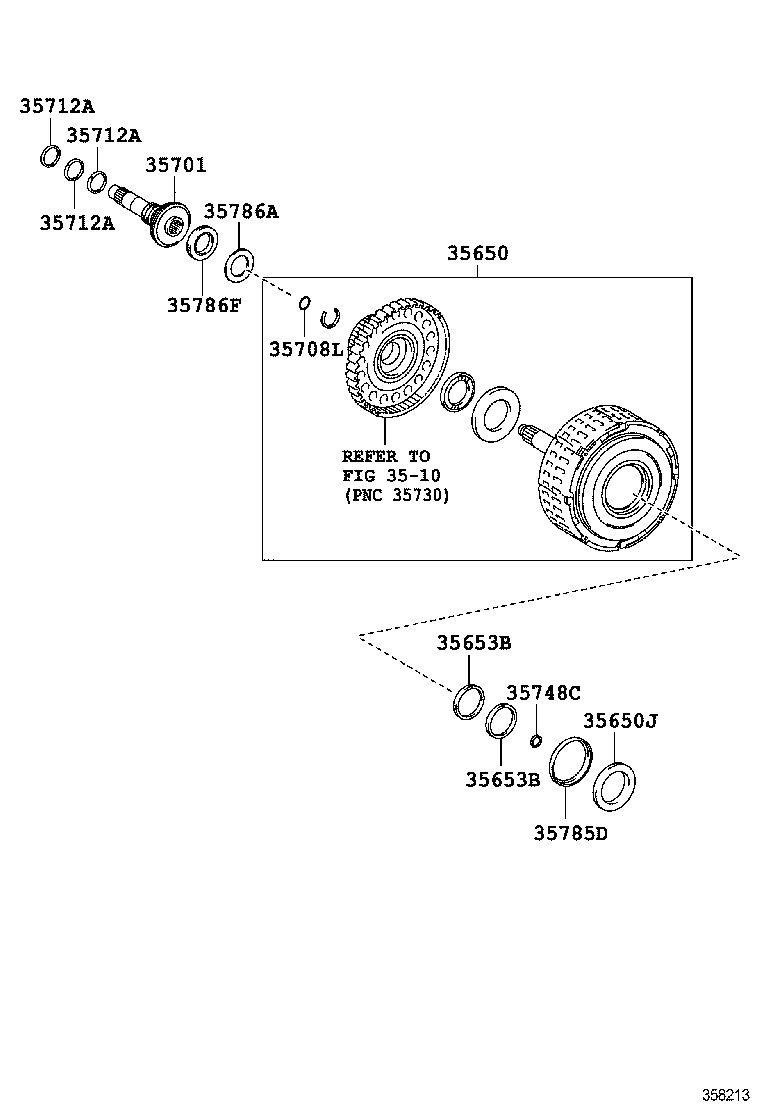  RX270 350 450H |  BRAKE BAND MULTIPLE DISC CLUTCH ATM