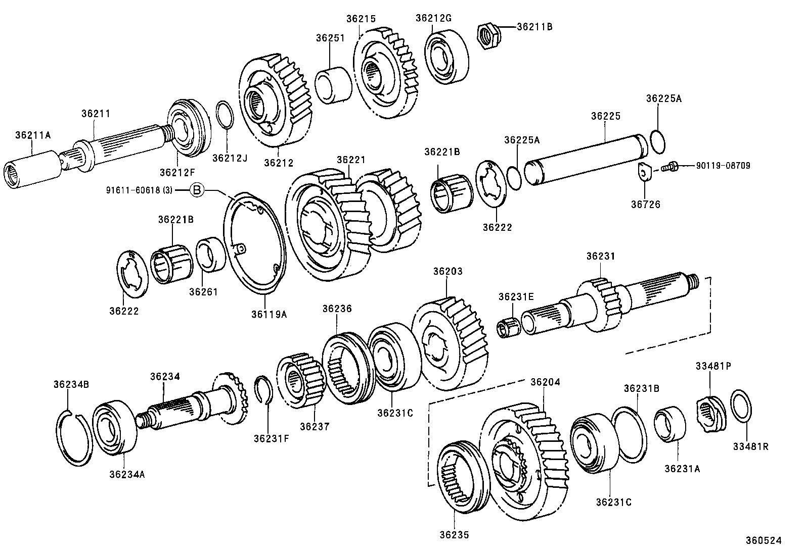 LAND CRUISER 70 |  TRANSFER GEAR