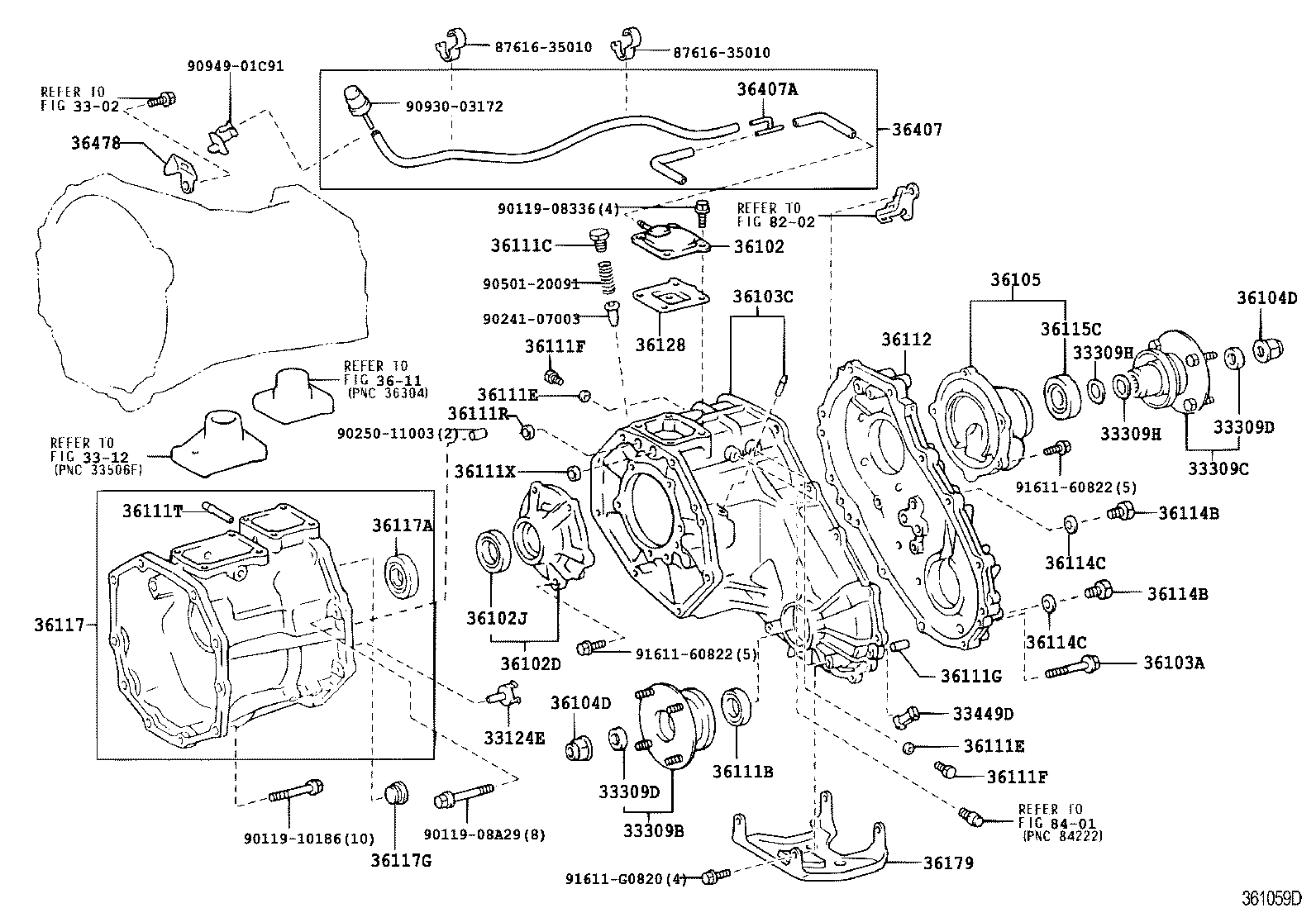  LAND CRUISER 120 |  TRANSFER CASE EXTENSION HOUSING