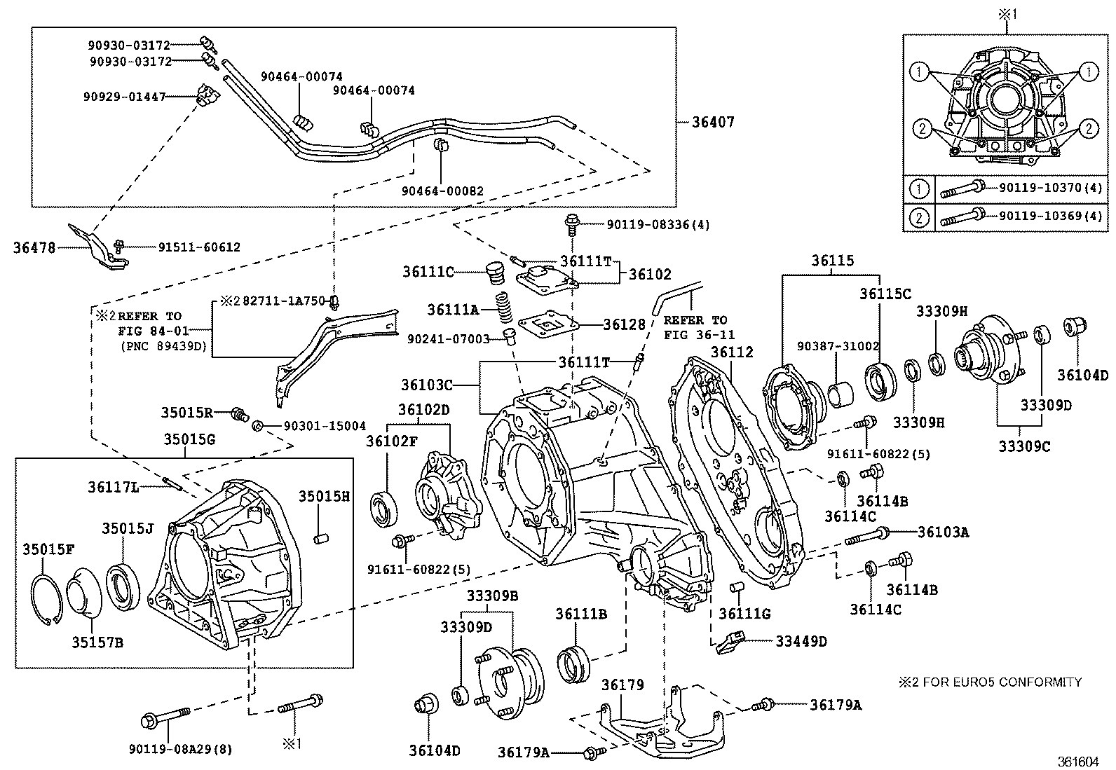  LAND CRUISER 150 |  TRANSFER CASE EXTENSION HOUSING