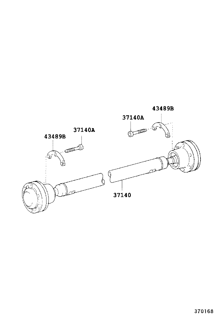  GS30 35 43 460 |  PROPELLER SHAFT UNIVERSAL JOINT