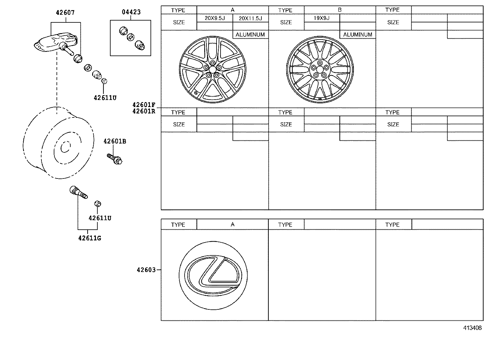  LFA |  DISC WHEEL WHEEL CAP