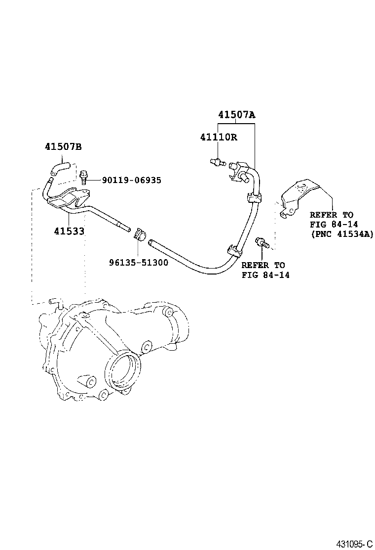  LAND CRUISER 120 |  FRONT AXLE HOUSING DIFFERENTIAL