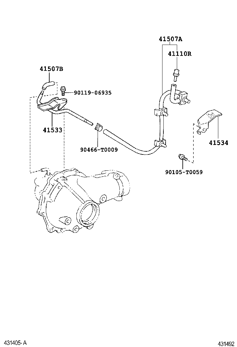  HILUX |  FRONT AXLE HOUSING DIFFERENTIAL