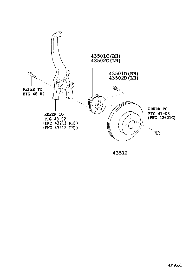  IS F |  FRONT AXLE HUB