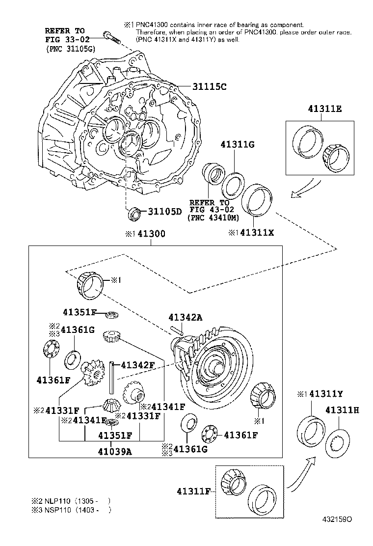  URBAN CRUISER |  FRONT AXLE HOUSING DIFFERENTIAL