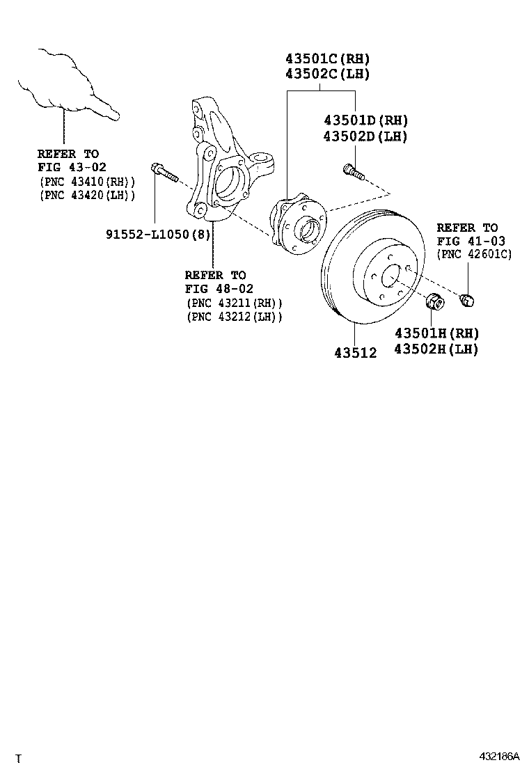  PRIUS |  FRONT AXLE HUB