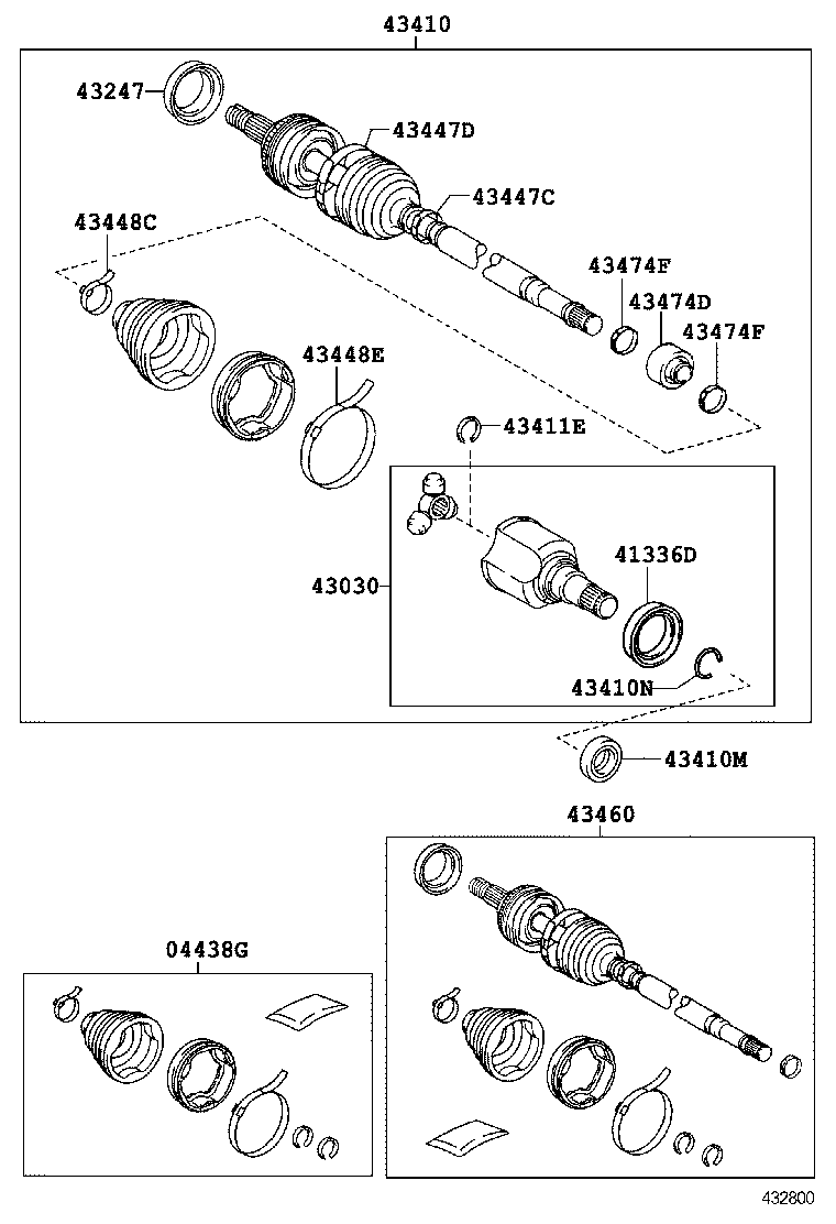  PRIUS |  FRONT DRIVE SHAFT