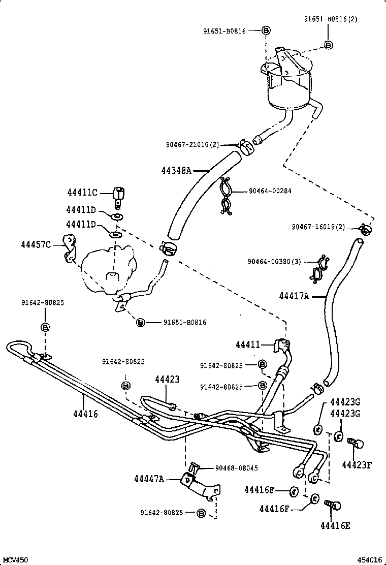  COASTER |  POWER STEERING TUBE