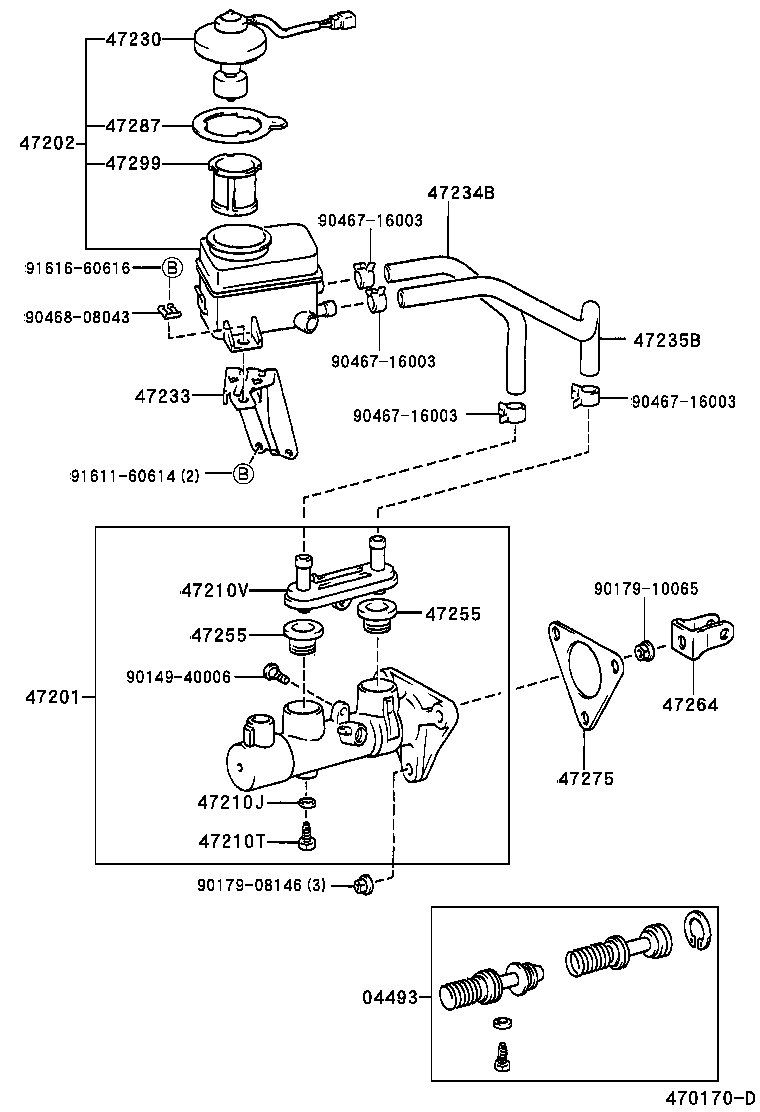  PICNIC |  BRAKE MASTER CYLINDER