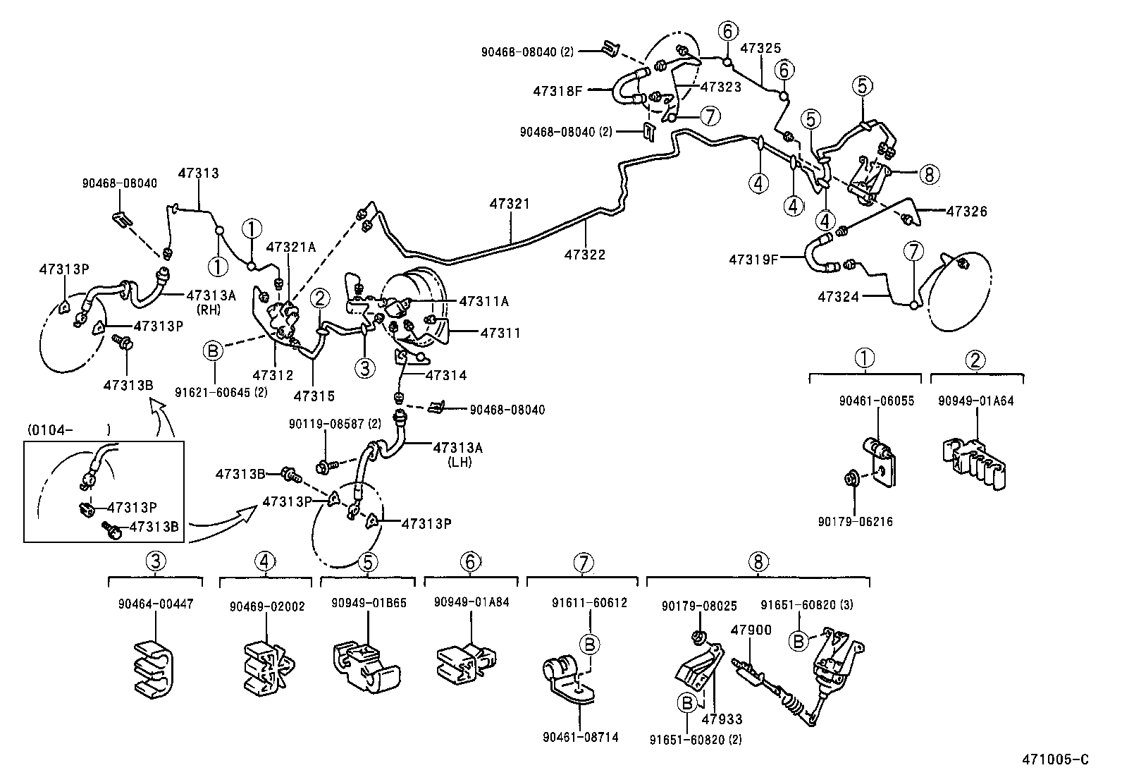  PICNIC |  BRAKE TUBE CLAMP