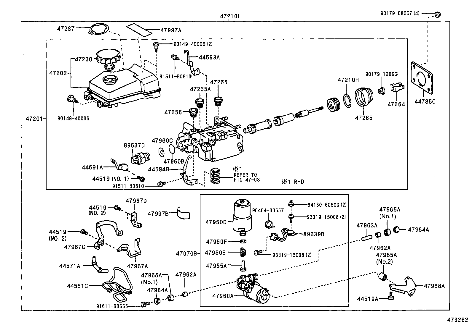  LAND CRUISER 120 |  BRAKE MASTER CYLINDER