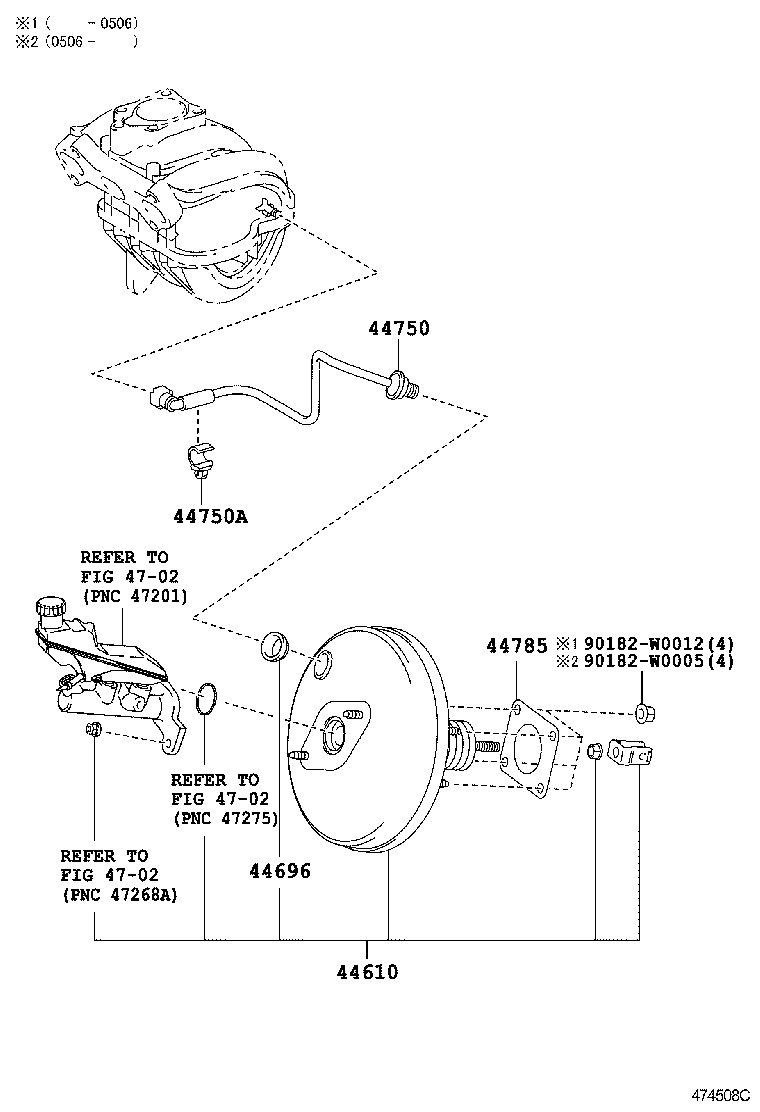  AYGO |  BRAKE BOOSTER VACUUM TUBE