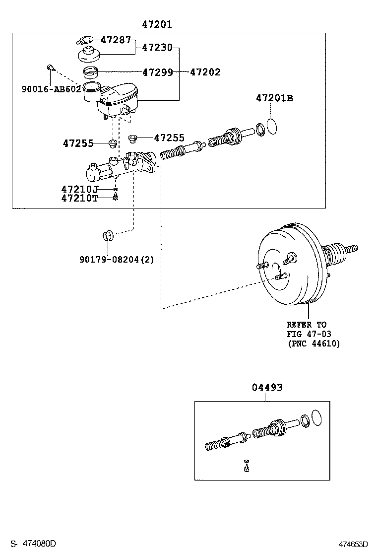  HILUX |  BRAKE MASTER CYLINDER