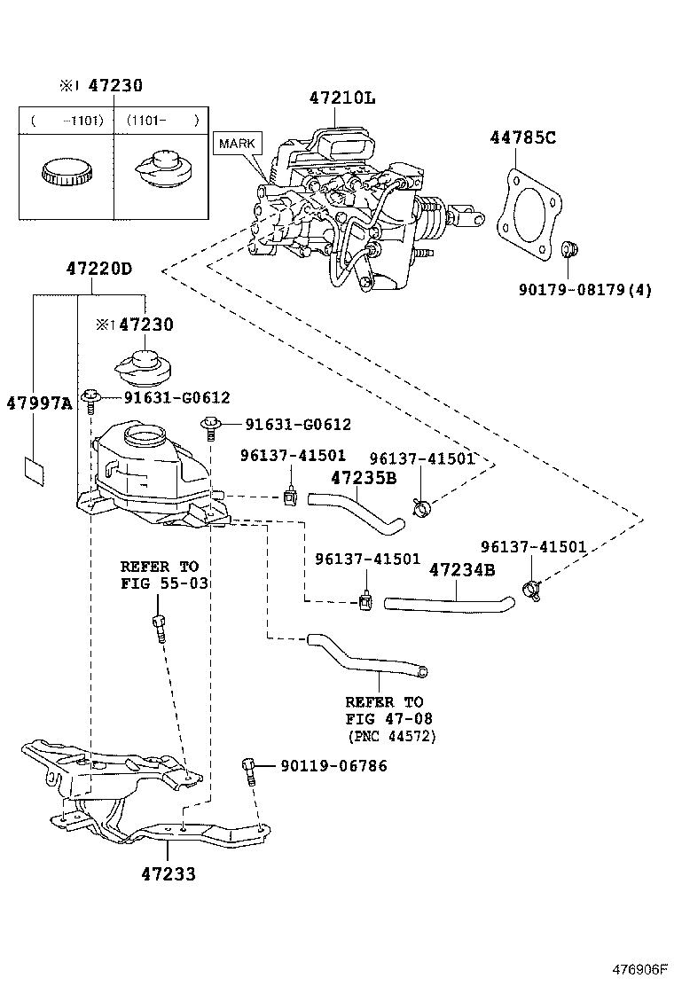  PRIUS |  BRAKE MASTER CYLINDER