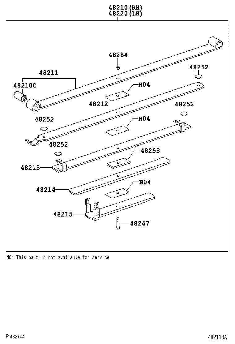  HILUX |  REAR SPRING SHOCK ABSORBER
