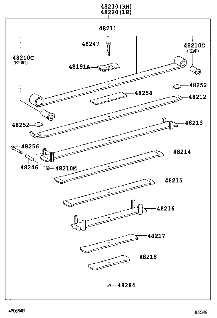  COASTER |  REAR SPRING SHOCK ABSORBER