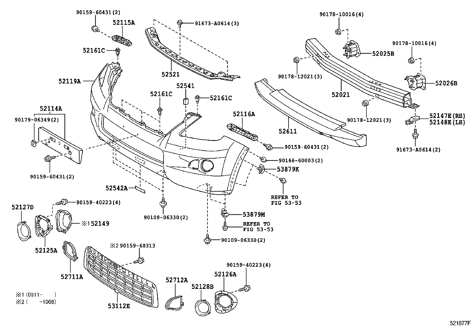  LX570 |  FRONT BUMPER BUMPER STAY