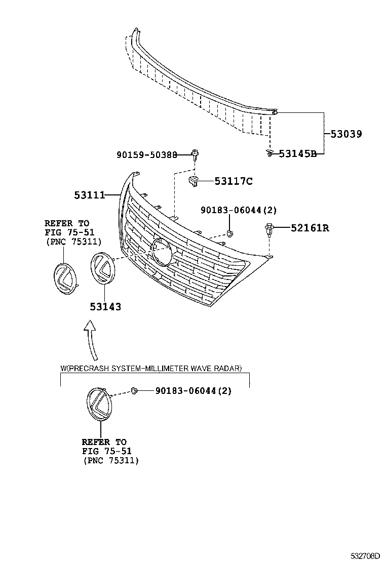  LX570 |  RADIATOR GRILLE