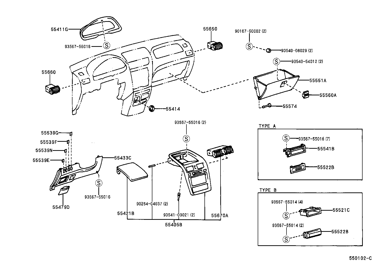  PICNIC |  INSTRUMENT PANEL GLOVE COMPARTMENT