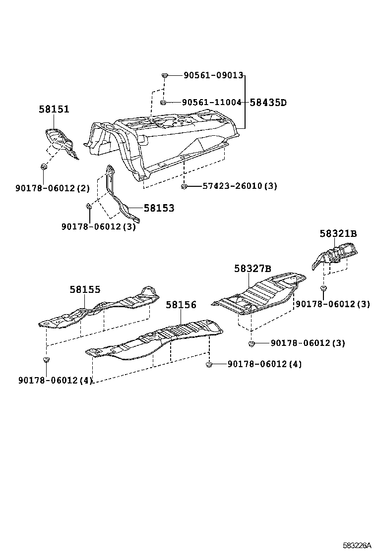  LX570 |  FLOOR INSULATOR