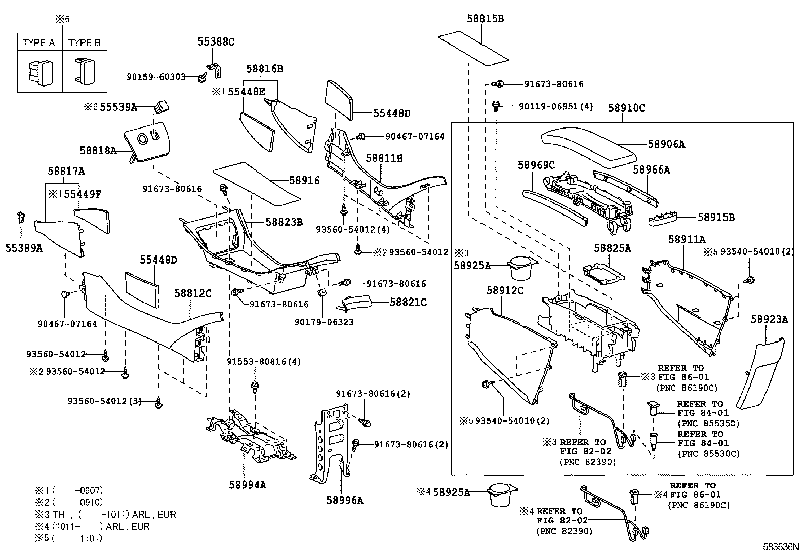  PRIUS |  CONSOLE BOX BRACKET