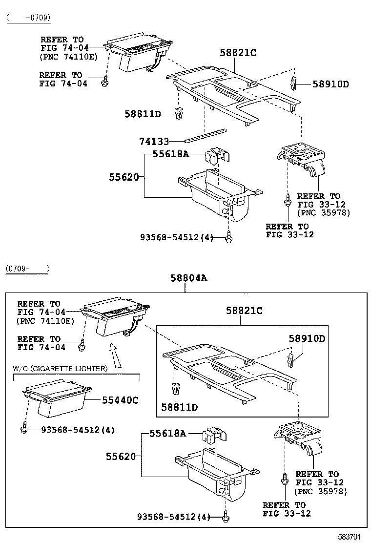  GS30 35 43 460 |  CONSOLE BOX BRACKET