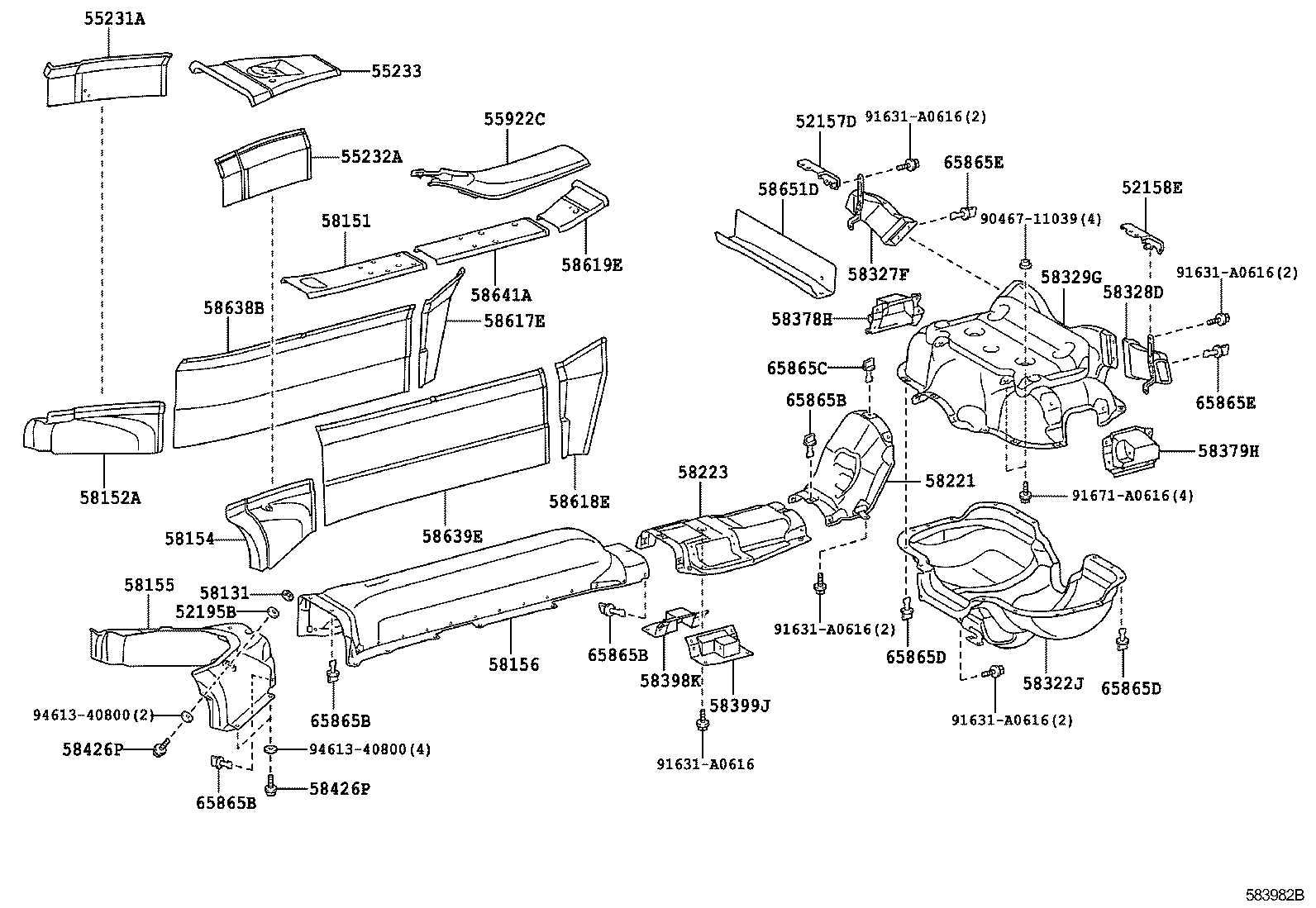  LFA |  FLOOR INSULATOR