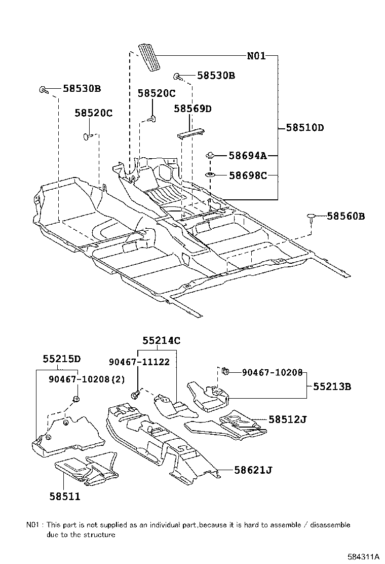  PRIUS |  MAT CARPET