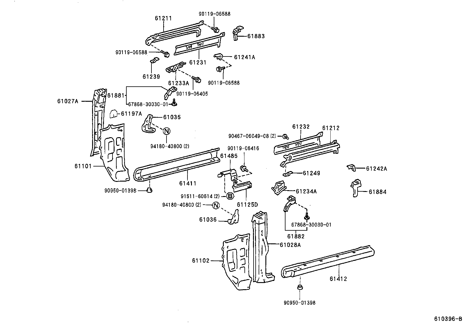  LAND CRUISER 70 |  SIDE MEMBER