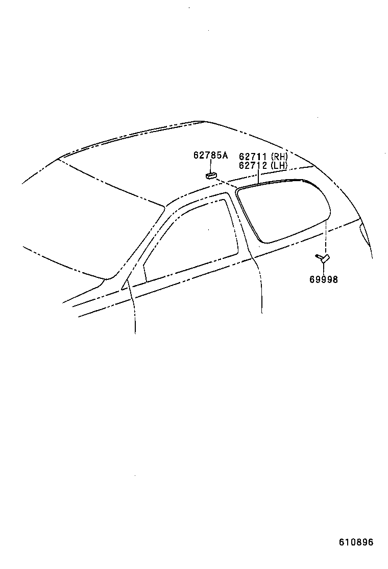  YARIS |  QUARTER WINDOW