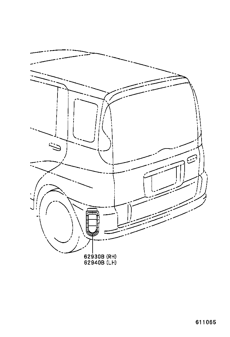  YARIS ECHO VERSO |  ROOF SIDE VENTILATOR