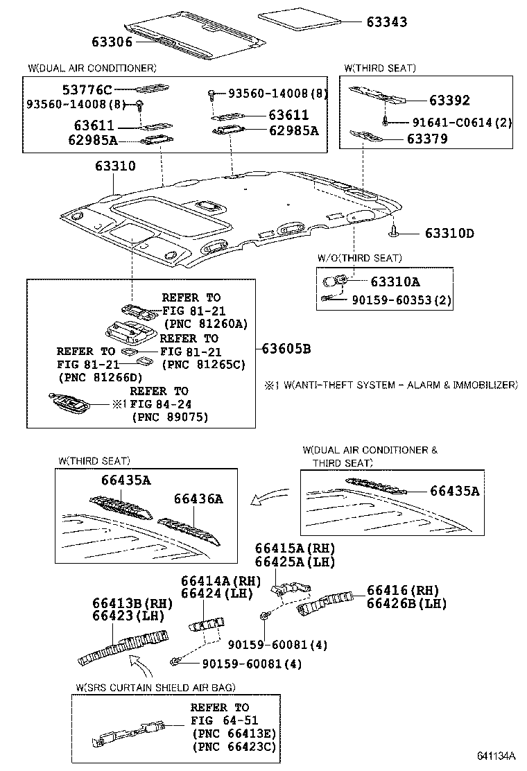  LAND CRUISER 120 |  ROOF HEADLINING SILENCER PAD