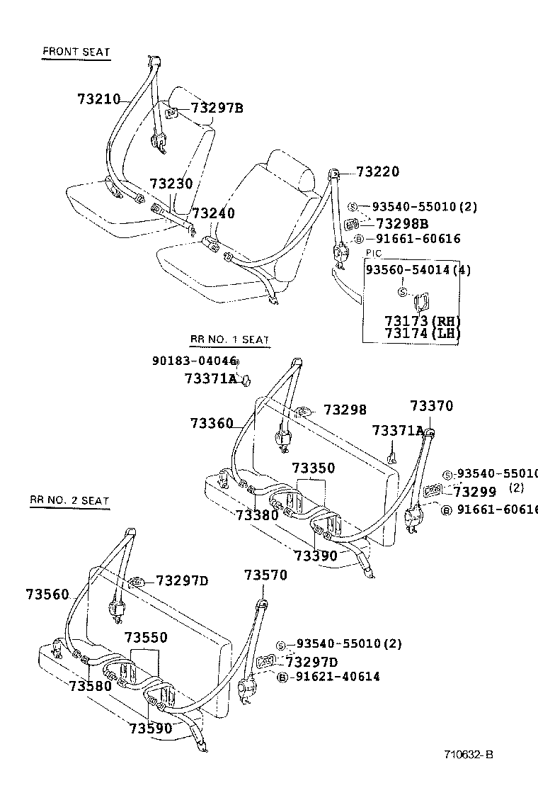  LAND CRUISER 70 |  SEAT BELT