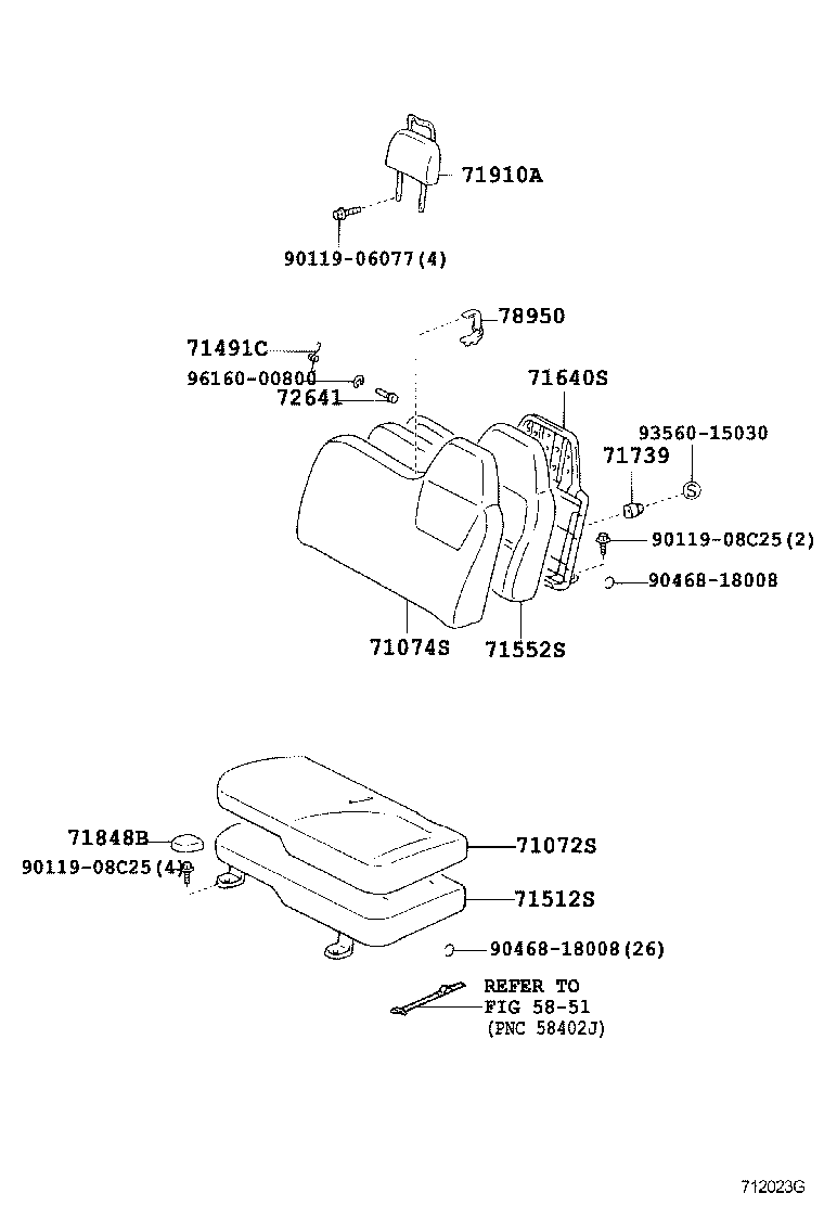  DYNA |  SEAT SEAT TRACK