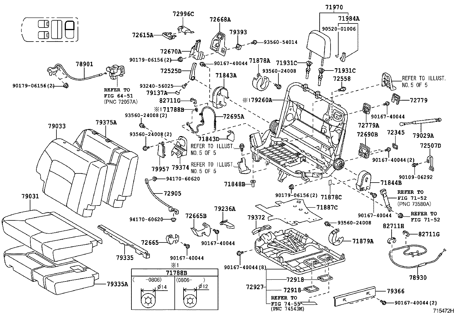  LAND CRUISER 200 202 |  SEAT SEAT TRACK