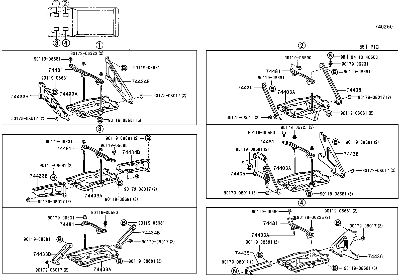  LAND CRUISER 70 |  BATTERY CARRIER