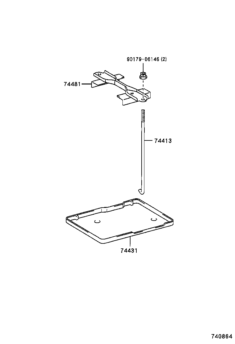  YARIS |  BATTERY CARRIER