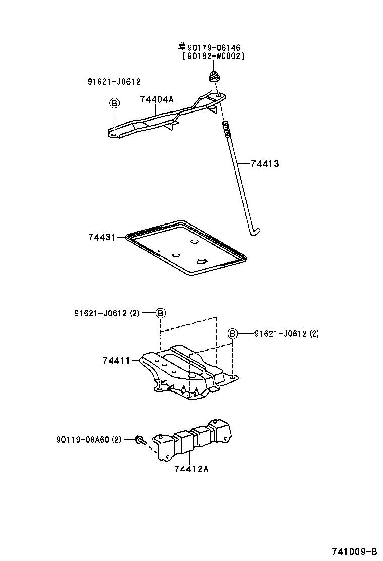  COROLLA |  BATTERY CARRIER