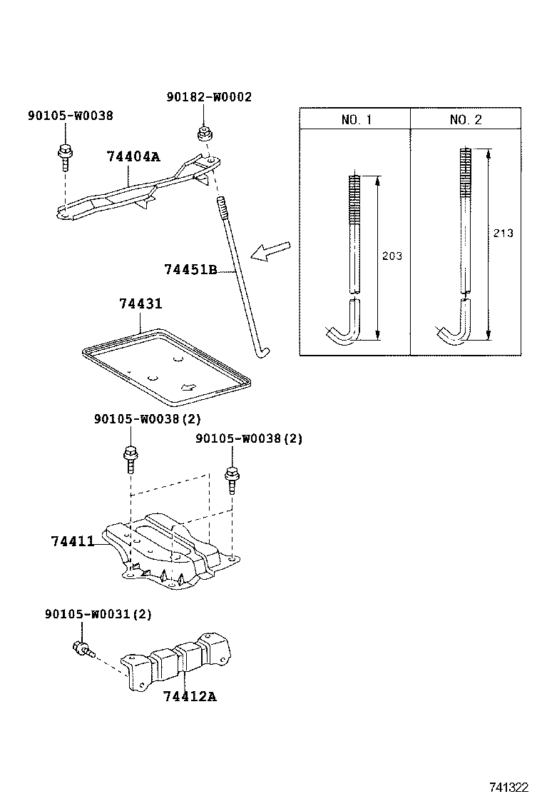  COROLLA VERSO |  BATTERY CARRIER