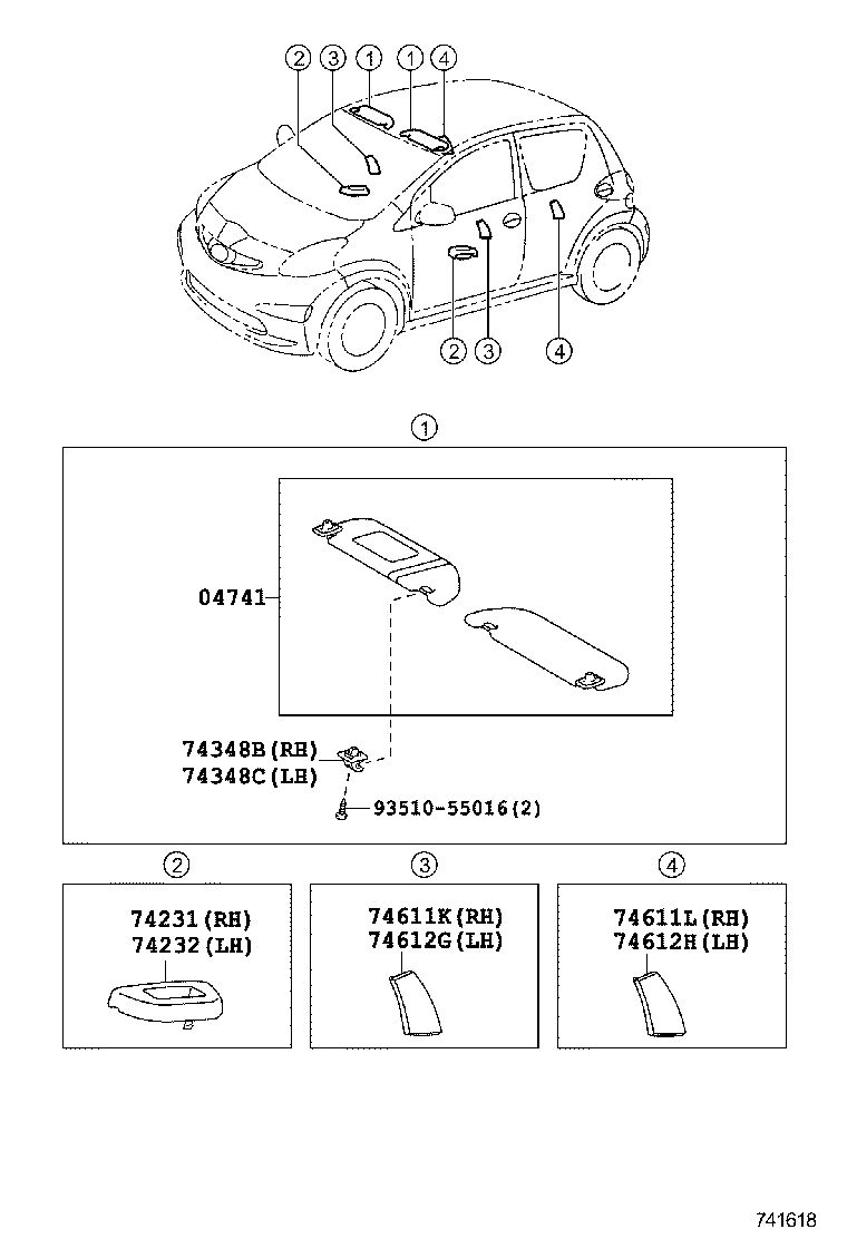  AYGO |  ARMREST VISOR