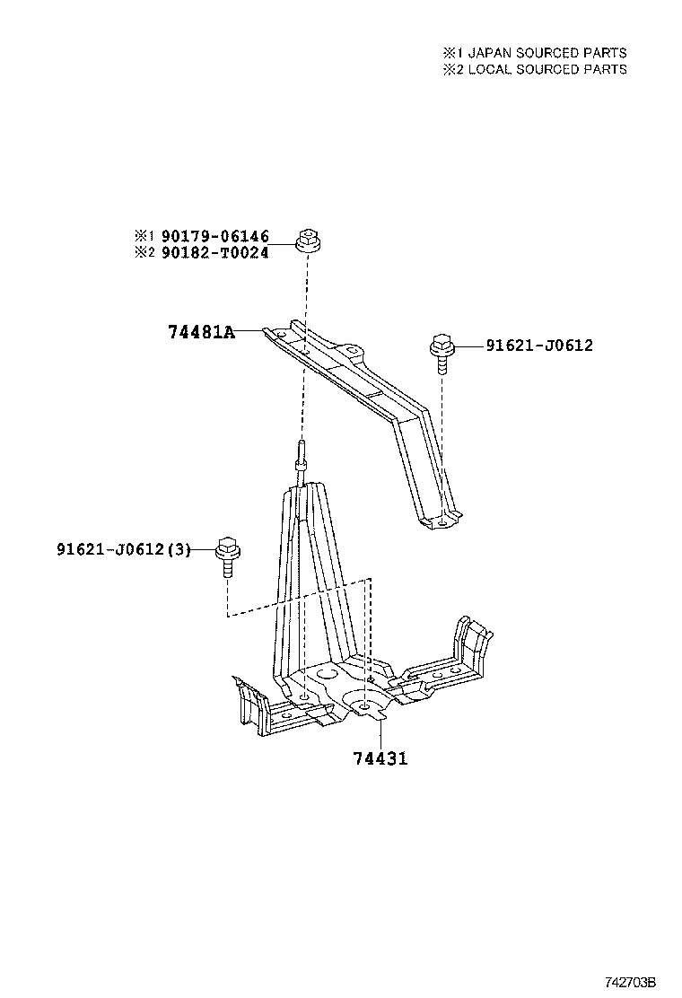  PRIUS |  BATTERY CARRIER