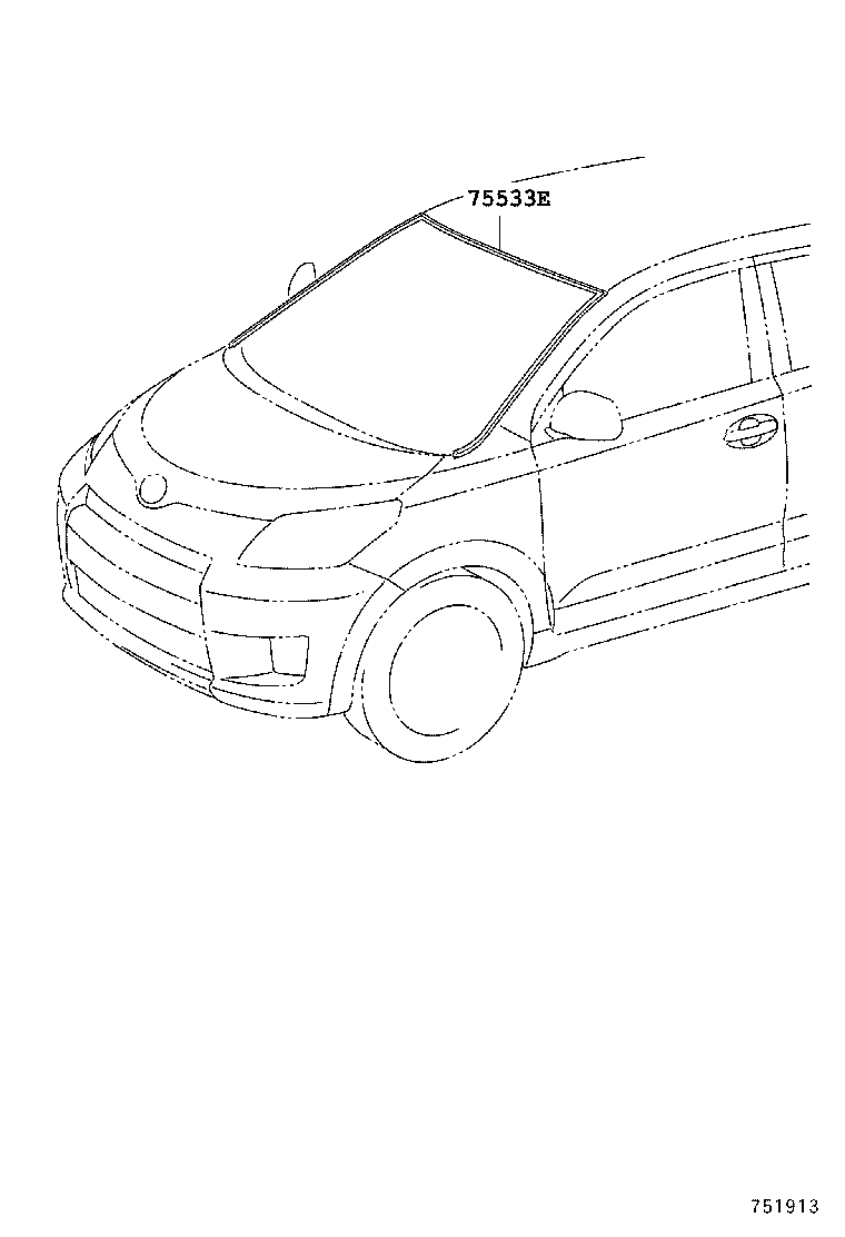  URBAN CRUISER |  FRONT MOULDING