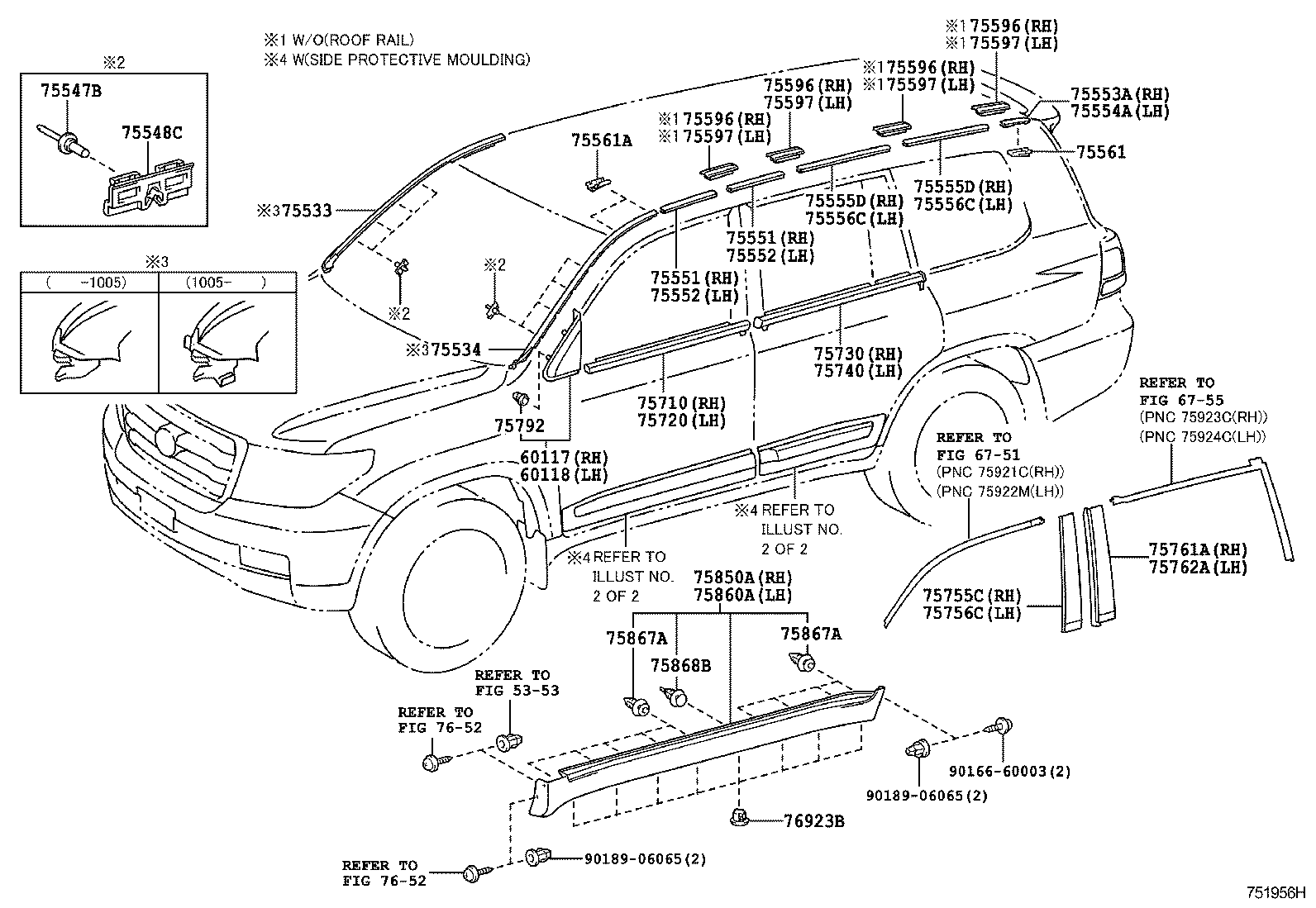  LAND CRUISER 200 202 |  MOULDING