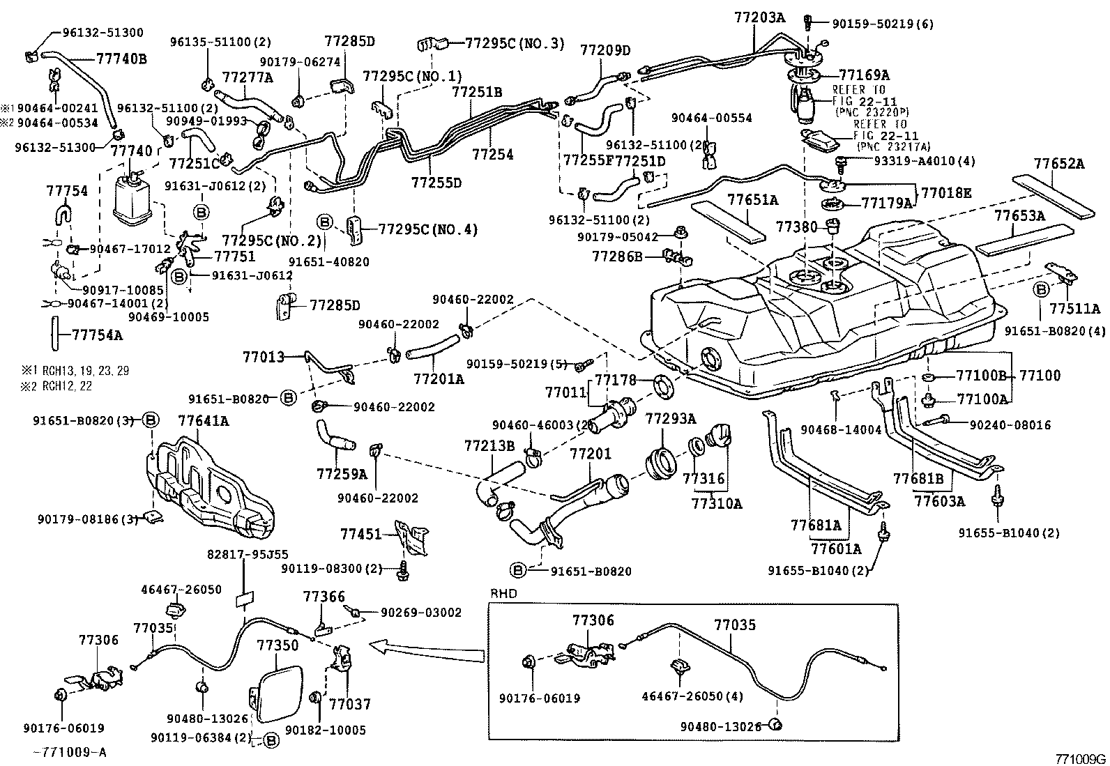 Genuine Walbro Gss342 Fuel Pump Kit For Toyota Hiace SBV IV Van RWD Van 1999 Camshafts, Lifters