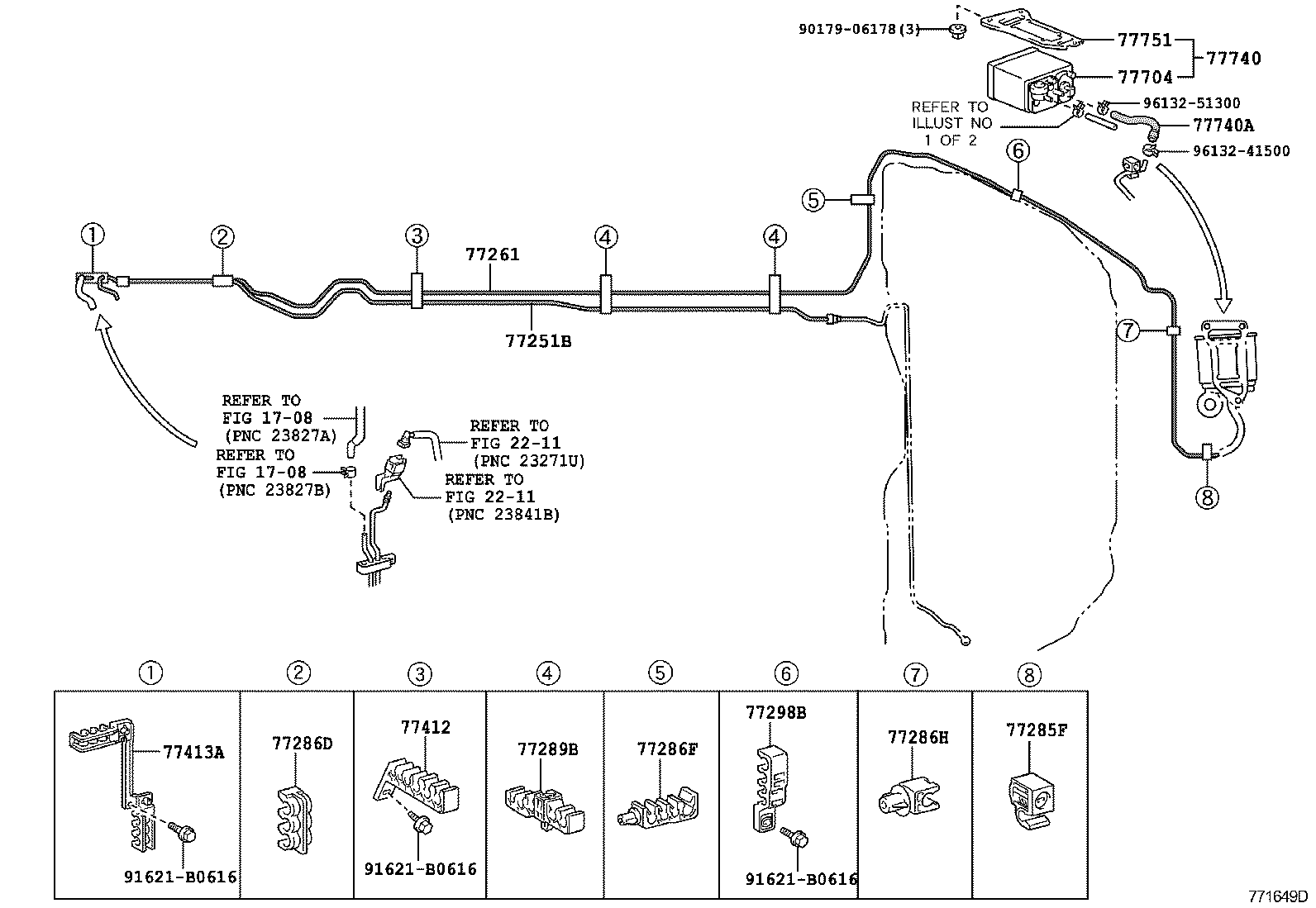  GS30 35 43 460 |  FUEL TANK TUBE