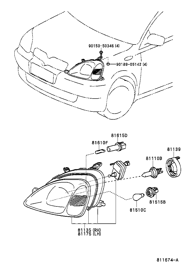  YARIS |  HEADLAMP