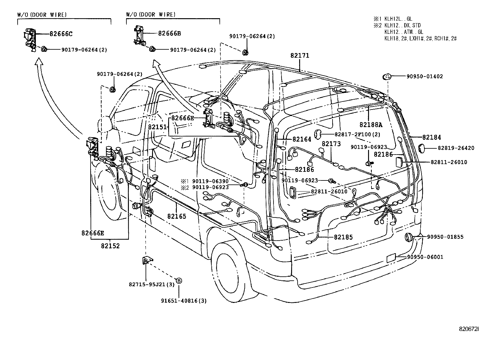  HIACE HIACE S B V |  WIRING CLAMP