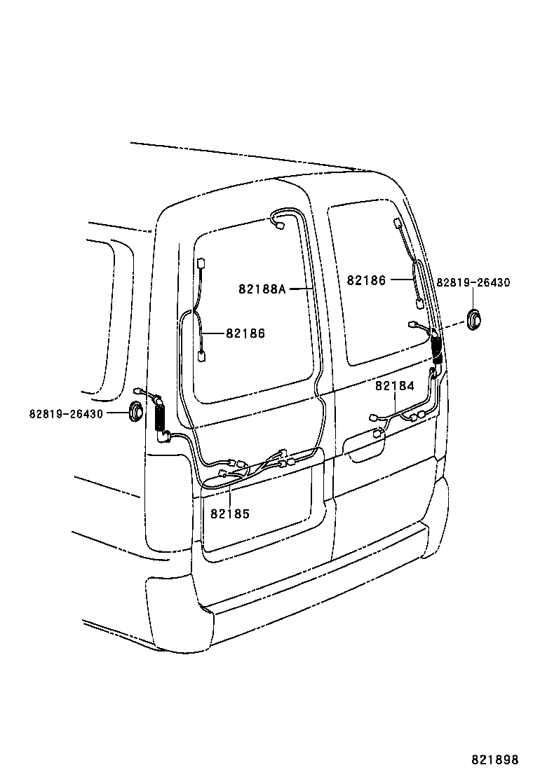  HIACE HIACE S B V |  WIRING CLAMP