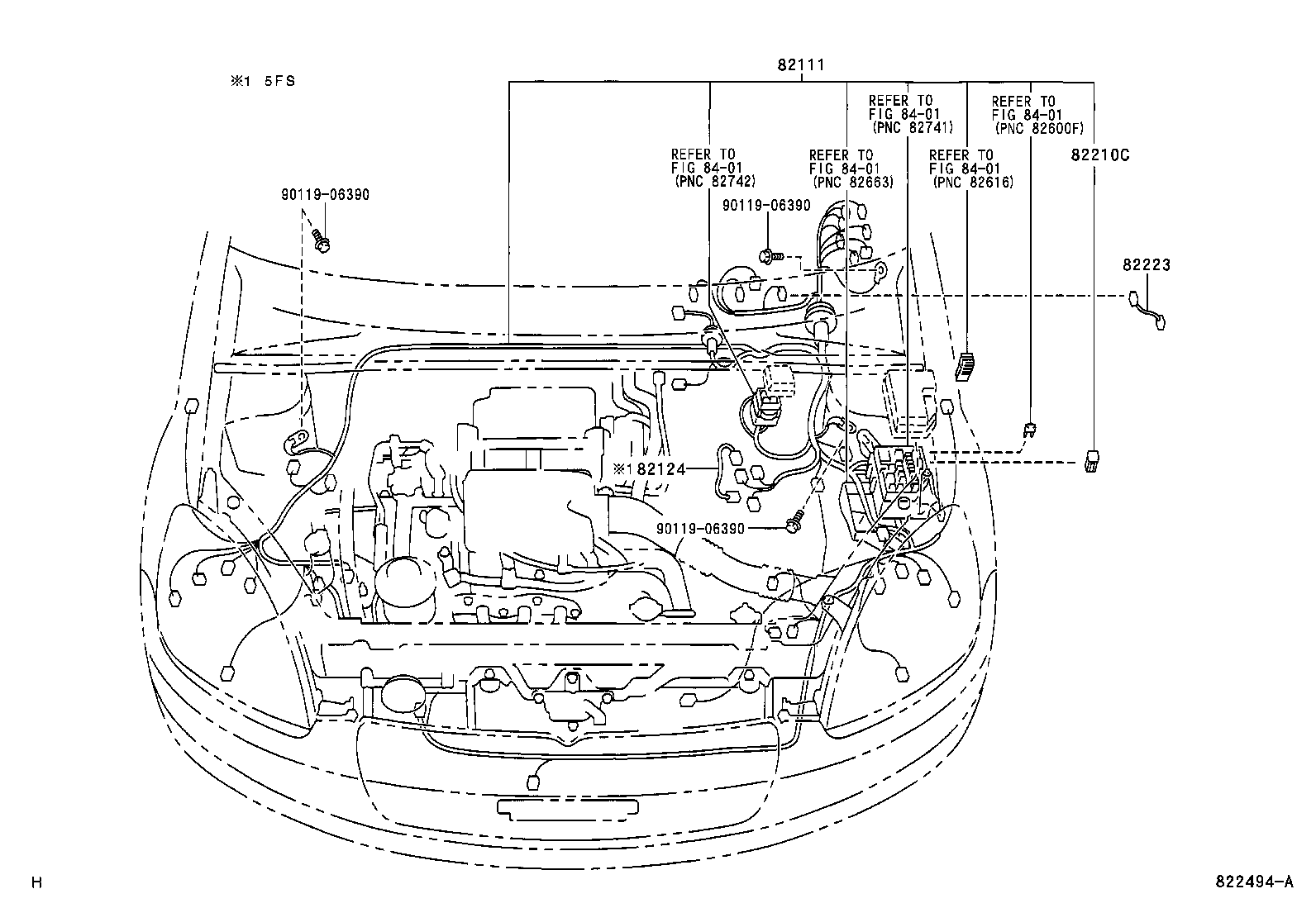  YARIS |  WIRING CLAMP